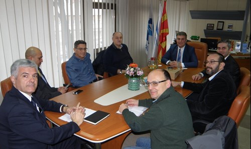 The Director General of the CAA Mr. Tuntev held a working meeting with the representatives of the scheduled airlines in the Republic of North Macedonia