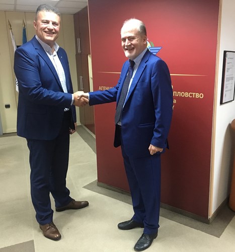 Meeting between the Director General of the CAA Tuntev with the Spanish ambassador Sera