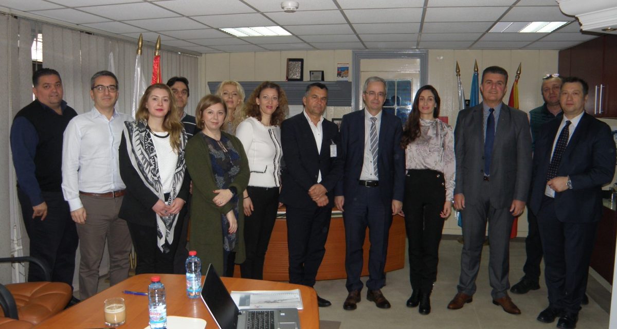 Работен состанок на преставници на АЦВ, М-НАВ, ТАВ и EUROCONTROL, за реализација на проектот “Поддршка на цивилното воздухопловство”