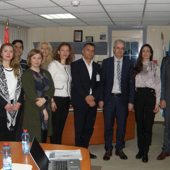 Работен состанок на преставници на АЦВ, М-НАВ, ТАВ и EUROCONTROL, за реализација на проектот “Поддршка на цивилното воздухопловство”