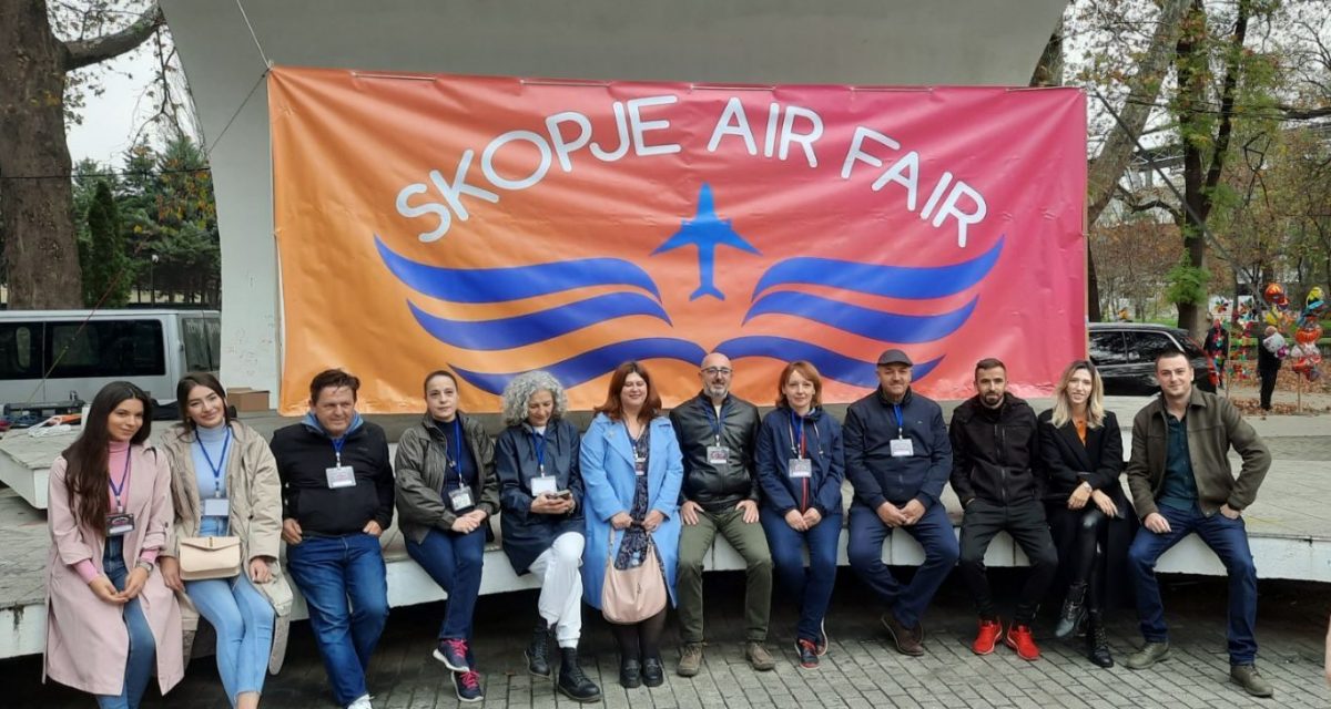АЦВ со свој промотивен пулт присуствуваше на Skopje Air Fair во Градскиот парк