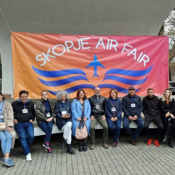 АЦВ со свој промотивен пулт присуствуваше на Skopje Air Fair во Градскиот парк