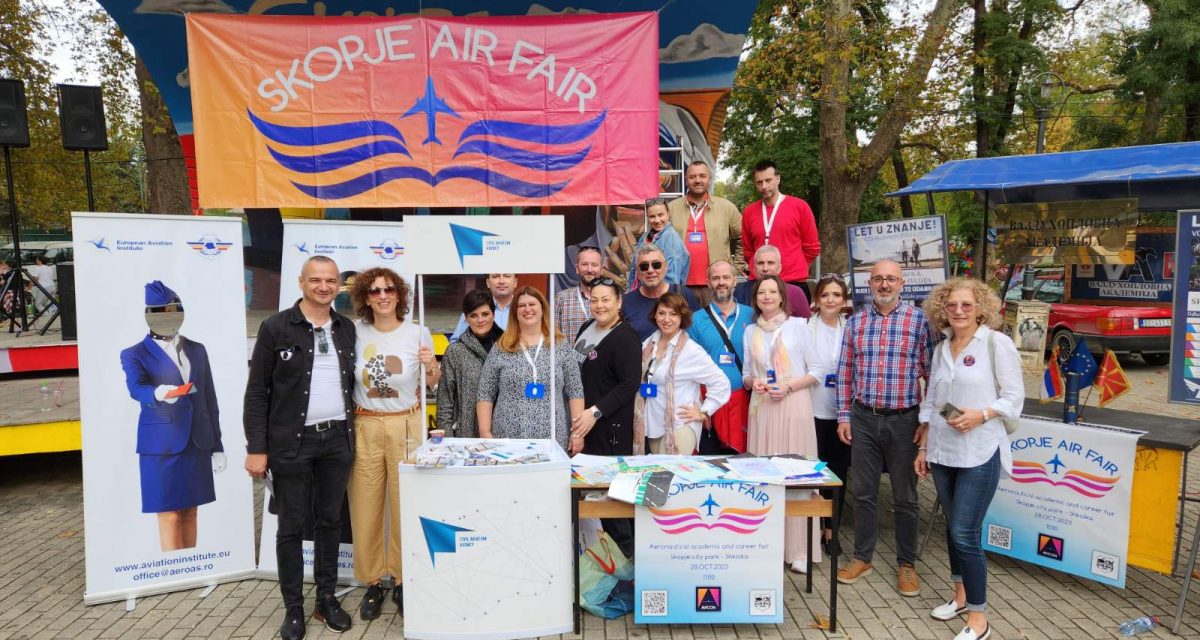The third aviation educational fair “SKOPJE AIR FAIR” took place in Skopje