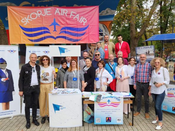 The third aviation educational fair “SKOPJE AIR FAIR” took place in Skopje