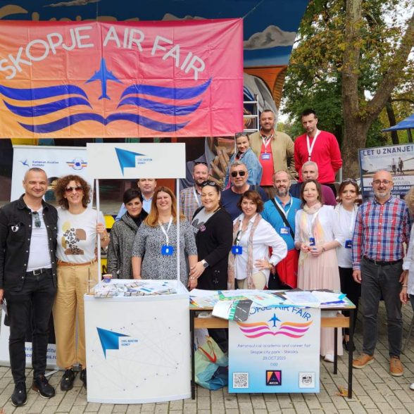 Во Скопје се одржа третиот саем за воздухопловно образование „SKOPJE AIR FAIR”