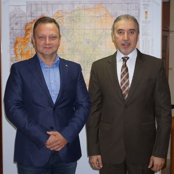 Директорот на АЦВ Стојаноски на работен состанок со амбасадорот на Катар во Македонија